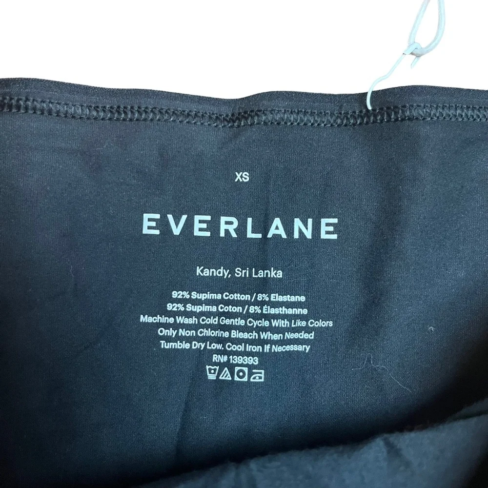 NWT Everlane The Cotton Hipster Black Panties Size XS Women